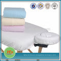 Venta al por mayor 100% Cotton White Massage Table Bed Sheets